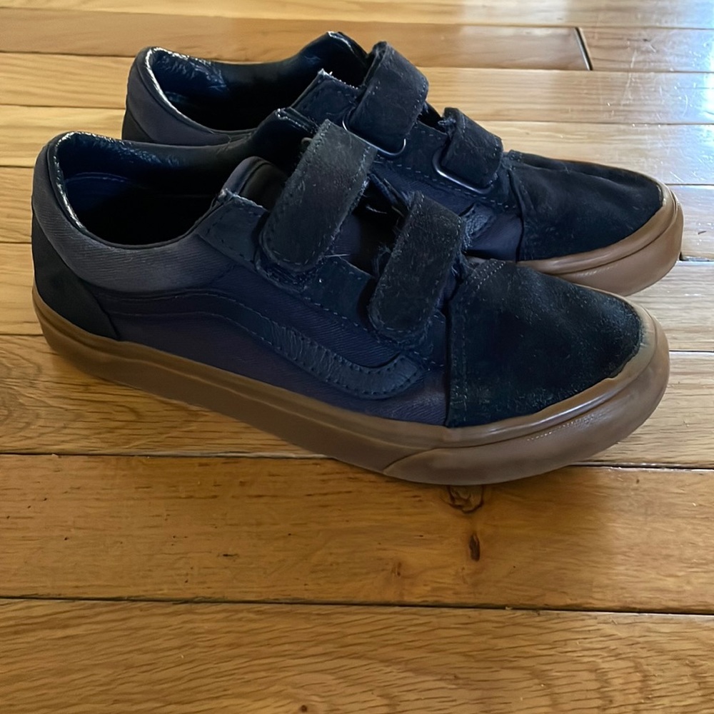 Little kids size 3 Navy Blue Vans